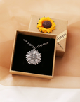 'You Are My Sunshine' Sunflower Necklace - Back in Stock