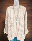 Casual Loose Crochet Sweater