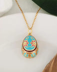 Cute & Chic Multicolor Enamel Necklace