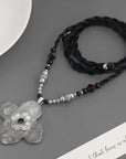 Rustic Bloom Pendant Necklace