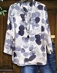 Monochrome Ink Dot Tunic