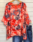 Sunset Studio Ruffled Sleeve Tunic