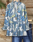 Meadow Song Button-Up Floral Shirt