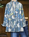 Meadow Song Button-Up Floral Shirt