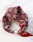 Ethnic Magnetic Clasp Scarf Necklace