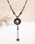 Ethnic Style Ceramic Necklace