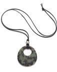Leopard Print Pendant Necklace