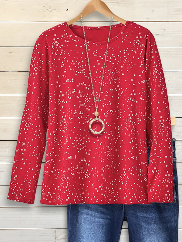 Starry Night Crew Top