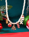 Merry Charm Pearl Necklace