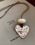 Heartbeat Silver Pendant Necklace