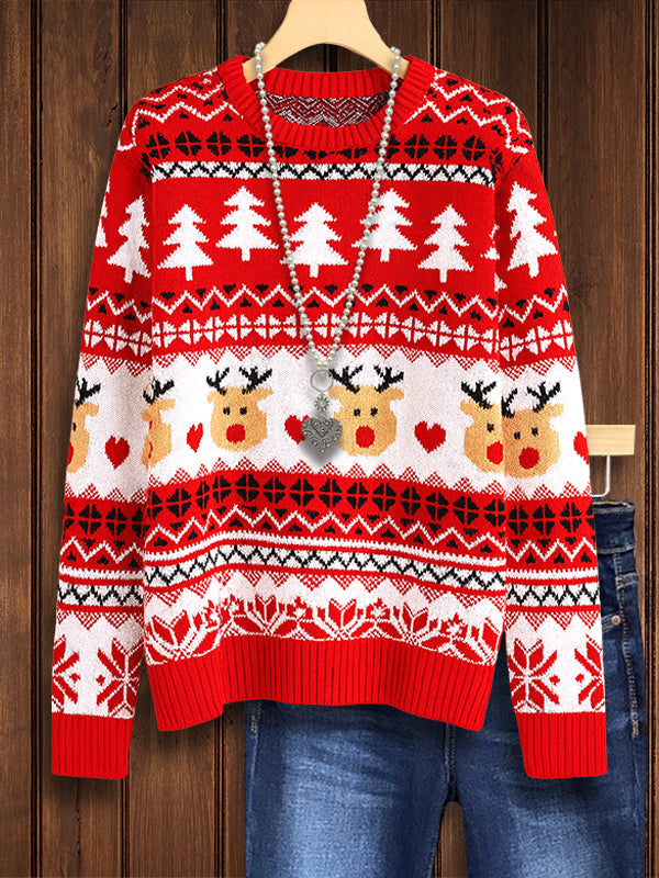 Holiday Reindeer Joy Sweater