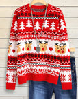 Holiday Reindeer Joy Sweater