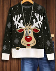 Holiday Reindeer Joy Sweater