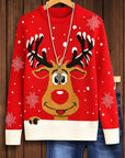 Holiday Reindeer Joy Sweater