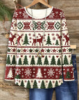 Festive Reindeer Long Sleeve Tee