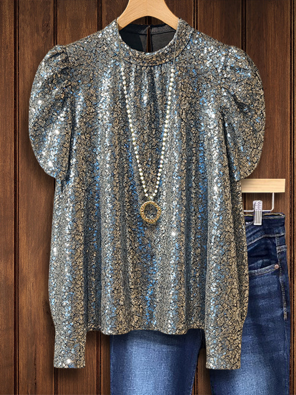 Midnight Sparkle Top