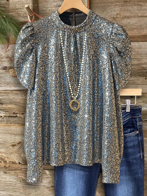 Midnight Sparkle Top