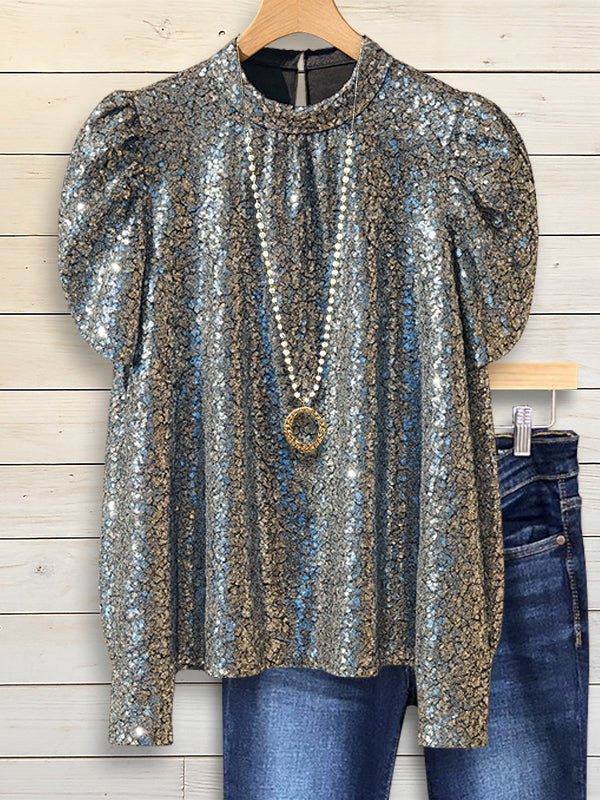 Midnight Sparkle Top