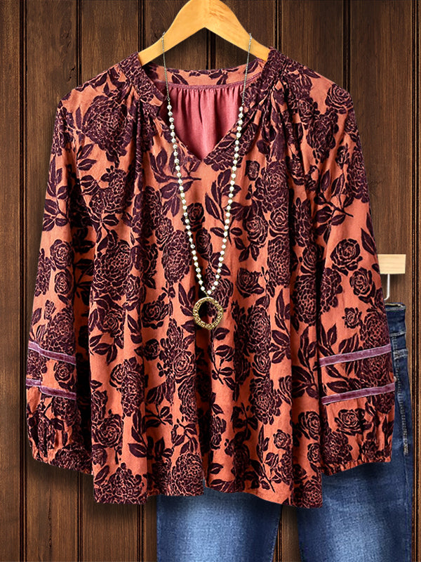 Autumn Rose Blouse