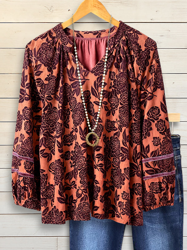 Autumn Rose Blouse