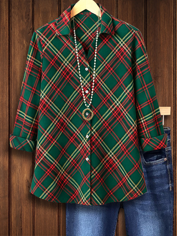 Holiday Plaid Shirt