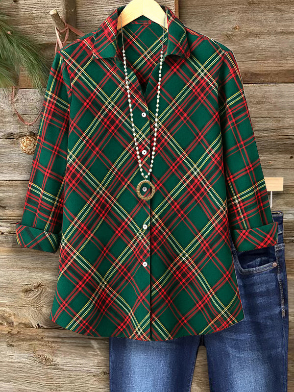 Holiday Plaid Shirt