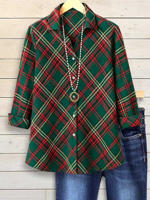 Holiday Plaid Shirt
