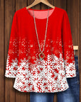 Snowflake Magic Top