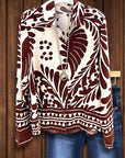 Tribal Breeze Button-Down Shirt