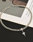 North Star Chunky Chain Necklace