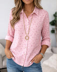 Sweet Meadow Floral Button-Down Shirt