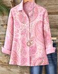 Pink Paisley Classic Shirt
