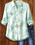 Ocean Breeze Marble Shirt