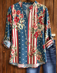 Cherry Blossom Dot Charm Top