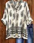 Boho Paisley Resort Blouse