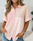 Patchwork Garden Button-Up Shirt