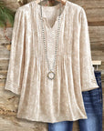 Meadow Grace Pintuck Tunic