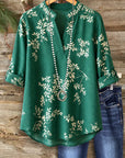 Emerald Garden Roll-Tab Top
