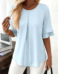 Sky Whisper Flutter Top