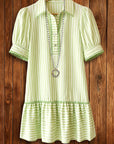 Fresh Mint Stripe Dress