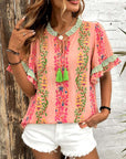 Sweet Magnolia Ruffle Blouse