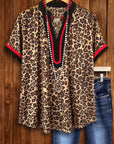 Wild Elegance Leopard Tunic