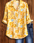 Golden Meadow Button-Up Shirt