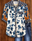 Coastal Mosaic Print Shirt