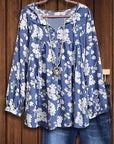 Bloom Grace V-Neck Blouse