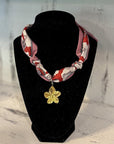Fashionable And Elegant Silk Ccarf Necklace