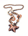 Retro Ethnic Style Wooden Necklace