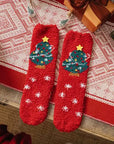 Cozy Christmas Cheer Fuzzy Socks Set