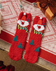 Cozy Christmas Cheer Fuzzy Socks Set