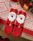 Cozy Christmas Cheer Fuzzy Socks Set